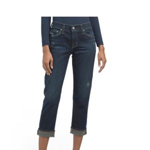 Tahari, NWT Size 6 Mid Rise Denim Skinny Jeans